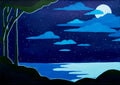 A Cloudy Night - Paper Print