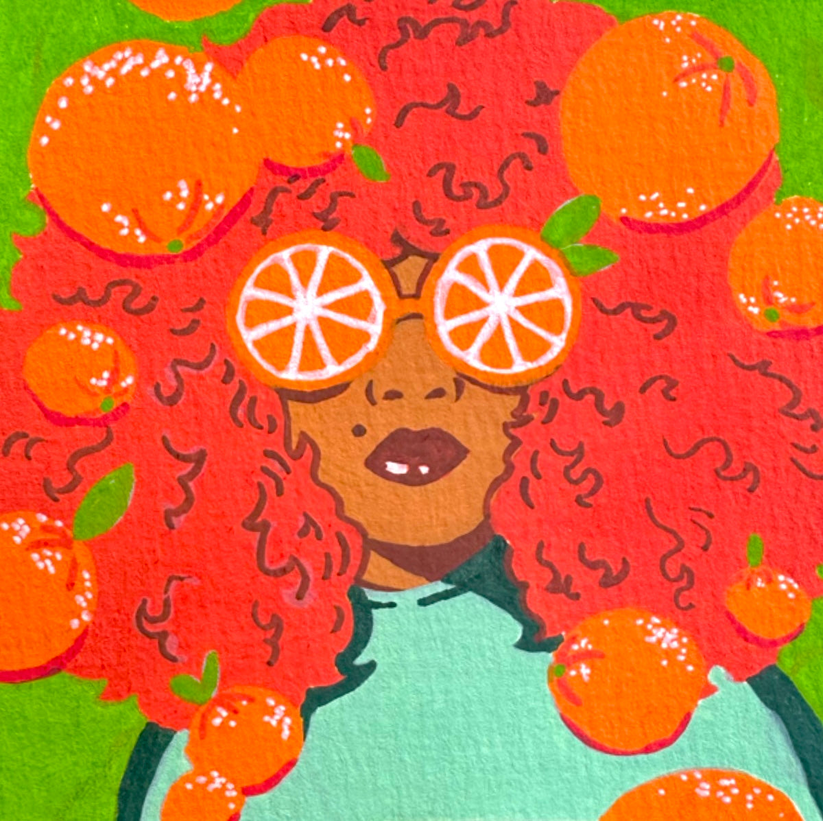 Orange You Glad? (Mini Print)