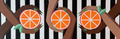 Florida Oranges - Paper Print