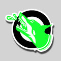 Doberman Sticker - Green