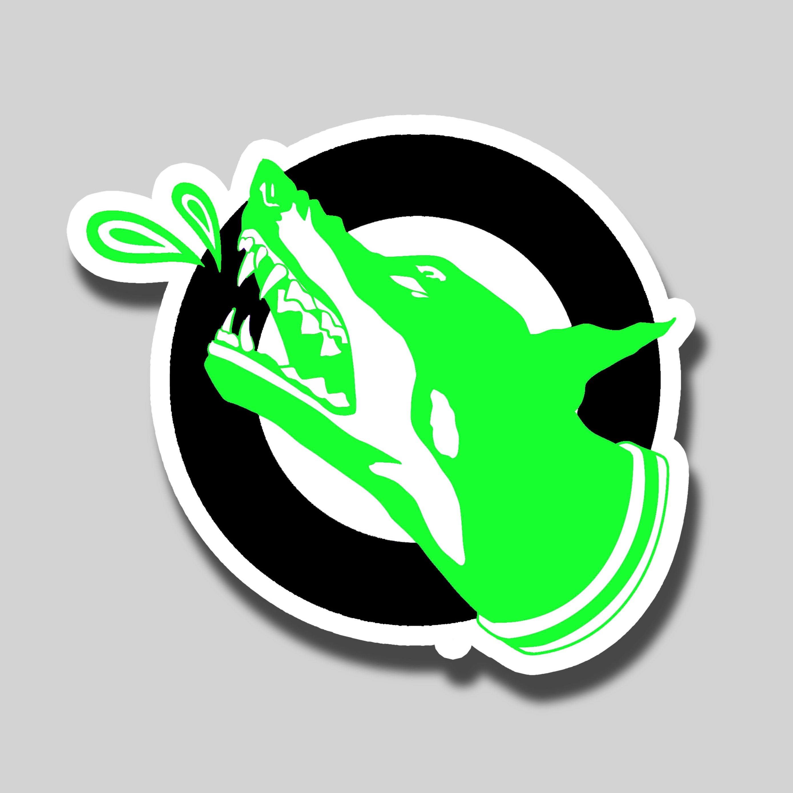 Doberman Sticker - Green